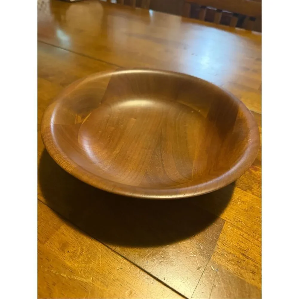 Vintage Solid Burl Walnut 9